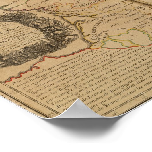 Frankreich 25 poster (Ecke)