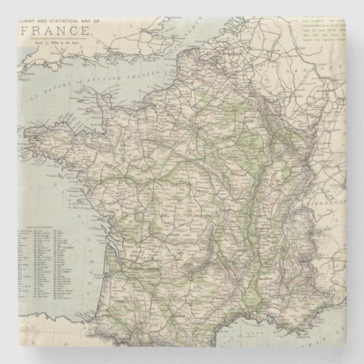 Frankreich 26 steinuntersetzer (Vorderseite)