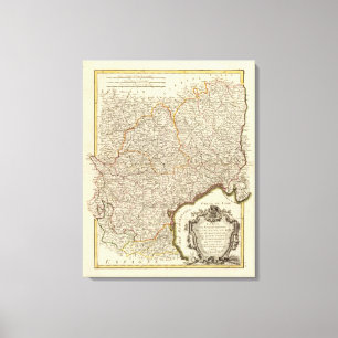 Frankreich 27 leinwanddruck