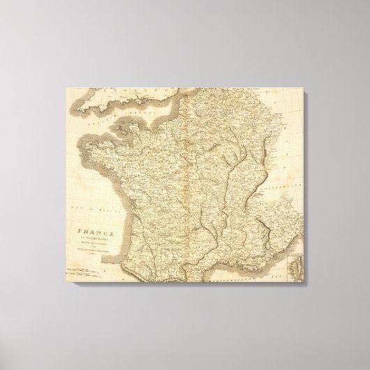 Frankreich 2 leinwanddruck (Vorderseite)