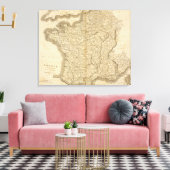 Frankreich 2 leinwanddruck (Insitu (Wohnzimmer))