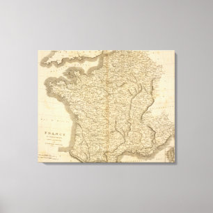 Frankreich 2 leinwanddruck