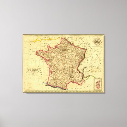 Frankreich 31 leinwanddruck (Vorderseite)