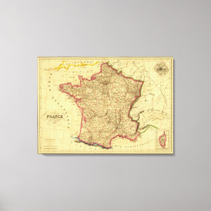 Frankreich 31 leinwanddruck