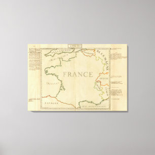 Frankreich 31 leinwanddruck