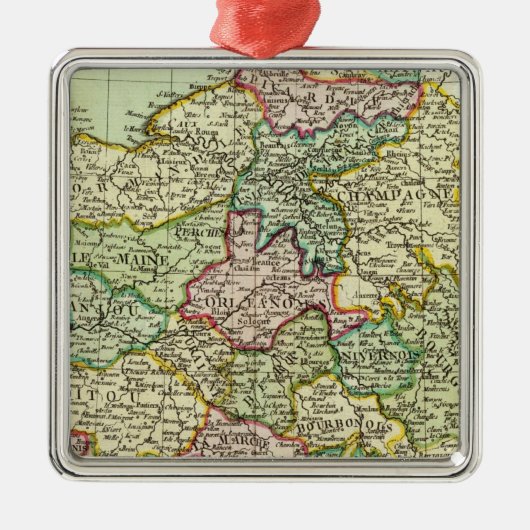 Frankreich 31 silbernes ornament (Vorne)