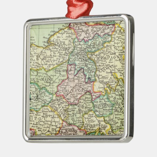 Frankreich 31 silbernes ornament (Links)