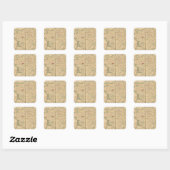 Frankreich 32 quadratischer aufkleber (Blatt)