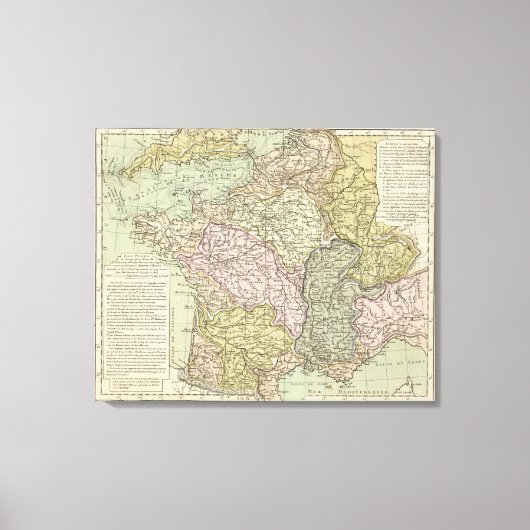 Frankreich 34 leinwanddruck (Vorderseite)