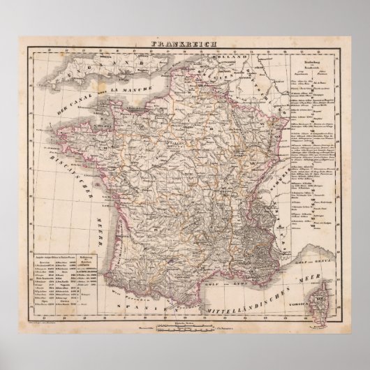 Frankreich 40 poster (Vorne)