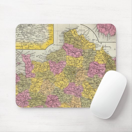Frankreich 42 mousepad (Mit Mouse)