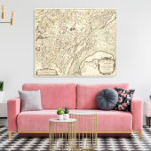 Frankreich 43 leinwanddruck (Insitu (Wohnzimmer))