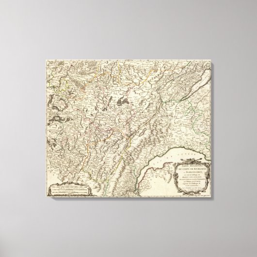 Frankreich 43 leinwanddruck (Vorderseite)