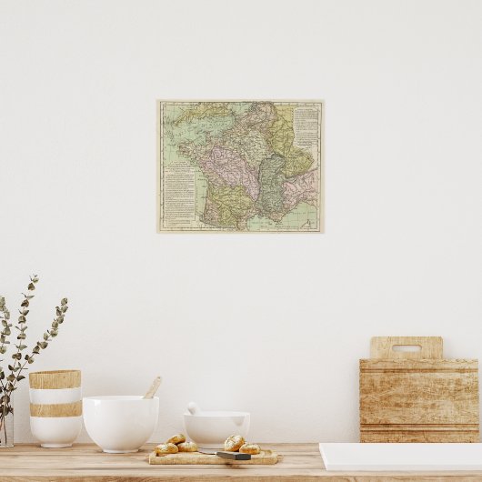 Frankreich 43 poster (Küche)