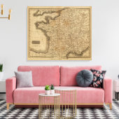 Frankreich 47 leinwanddruck (Insitu (Wohnzimmer))