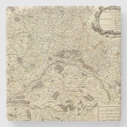 Frankreich 48 steinuntersetzer (Vorderseite)