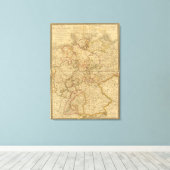 Frankreich 4 leinwanddruck (Insitu (Holzboden))