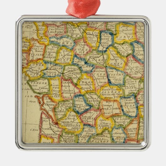 Frankreich 4 silbernes ornament (Vorne)