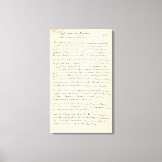 Frankreich 50 leinwanddruck (Vorderseite)