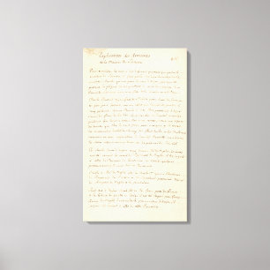 Frankreich 50 leinwanddruck