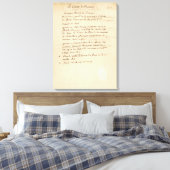 Frankreich 54 leinwanddruck (Insitu (Schlafzimmer))