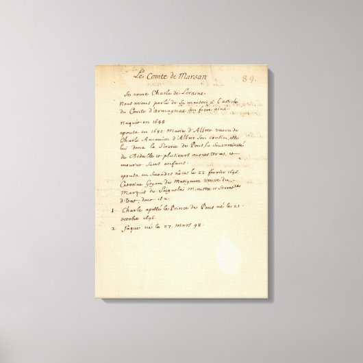 Frankreich 54 leinwanddruck (Vorderseite)