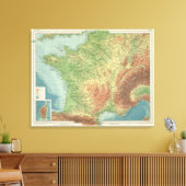 Frankreich 5 leinwanddruck (Insitu (Wohnzimmer))