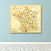 Frankreich 7 leinwanddruck (Insitu (Holzboden))