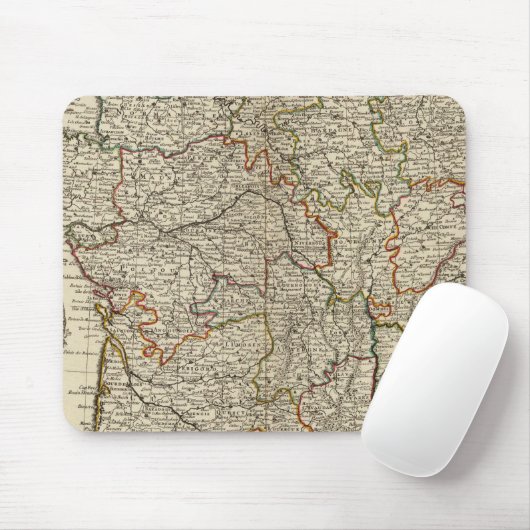 Frankreich 7 mousepad (Mit Mouse)