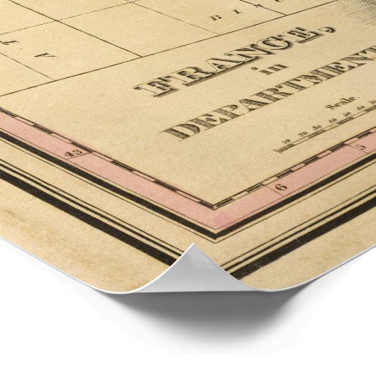 Frankreich 7 poster (Ecke)