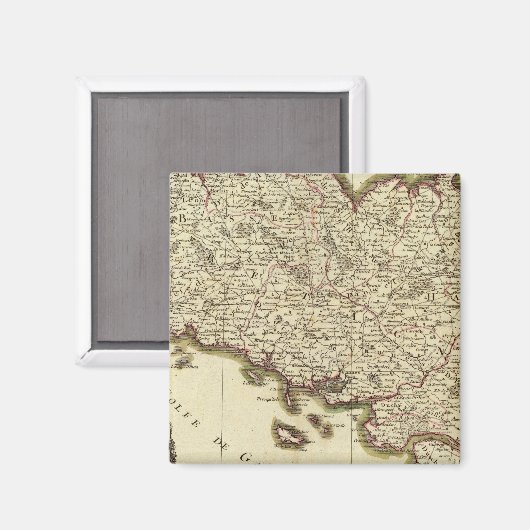 Frankreich 8 magnet (Vorderseite/Rückseite)