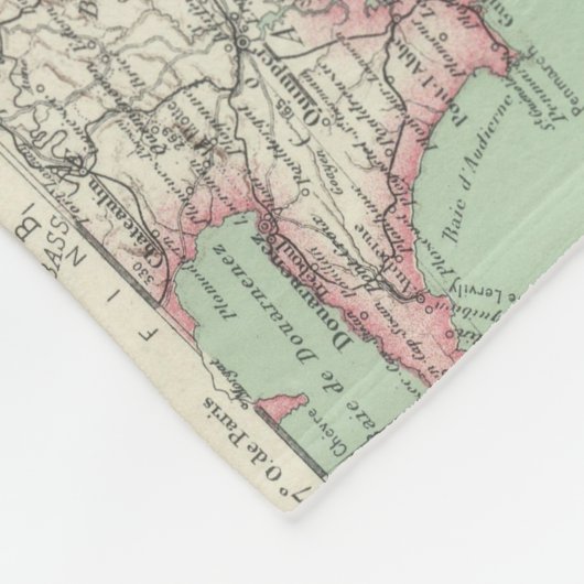 Frankreich 9 fleecedecke (Ecke)