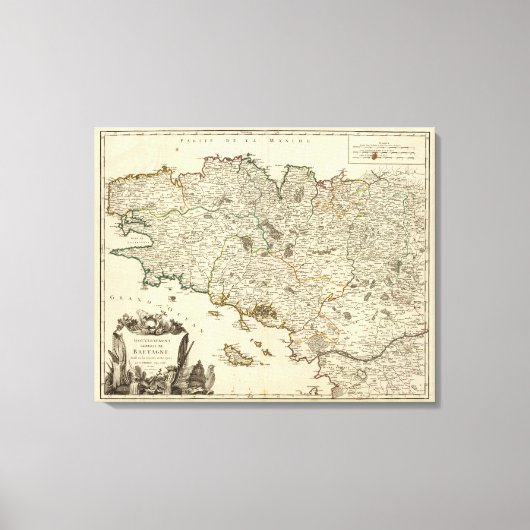 Frankreich 9 leinwanddruck (Vorderseite)