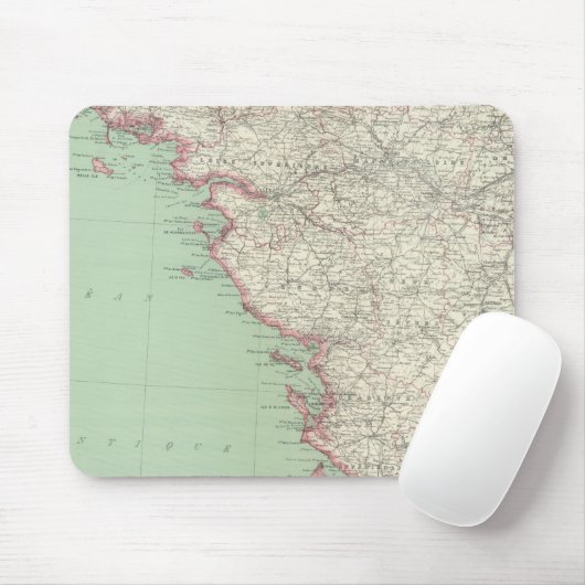 Frankreich 9 mousepad (Mit Mouse)