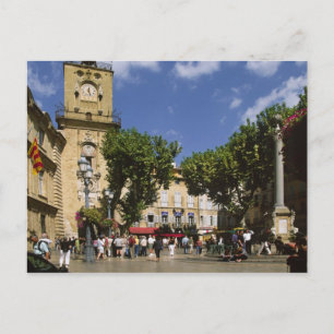 Frankreich, Aix en Provence, La Place de la Maire Postkarte