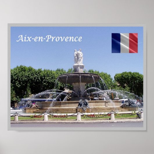 Frankreich - Aix-en-Provence - Poster (Vorne)