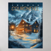 Frankreich: Alpenabenteuer - Skigebiet Courchevel Poster (Vorne)