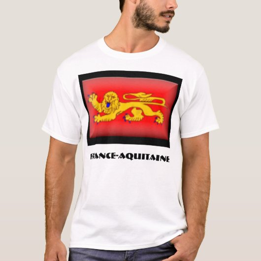 Frankreich-Aquitanien T-Shirt (Vorderseite)