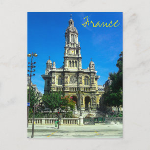 Frankreich Architektur Französische Kathedrale Par Postkarte