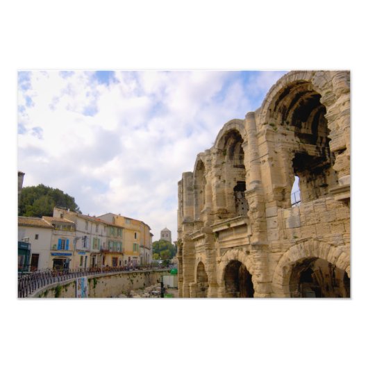 Frankreich, Arles, Provence, römisches Amphitheate Fotodruck (Vorne)