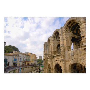 Frankreich, Arles, Provence, römisches Amphitheate Fotodruck