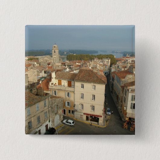 Frankreich, Arles, Provence, Stadtansicht aus Button (Vorderseite)