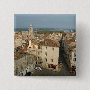 Frankreich, Arles, Provence, Stadtansicht aus Button