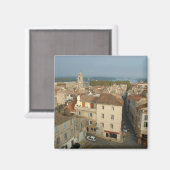 Frankreich, Arles, Provence, Stadtansicht aus Magnet (Vorderseite/Rückseite)