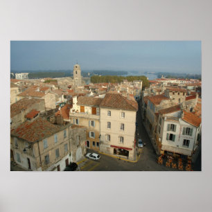 Frankreich, Arles, Provence, Stadtansicht aus Poster