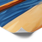 Frankreich auf dem Schiff Poster (Ecke)