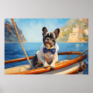 Frankreich auf dem Schiff Poster