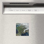 Frankreich aus dem Weltraum Magnet (In Situ (Geschirrspüler))