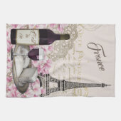 FRANKREICH, AUSFLUG EIFFEL, PARIS, WEIN, GESCHIRRTUCH (Horizontal)