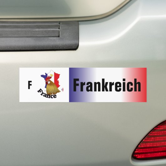 Frankreich Autoaufkleber (Auf Auto)